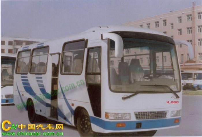 汽车图片|黑龙江牌客车图片系列|hlj6680型黑龙江牌中型客车产品简介